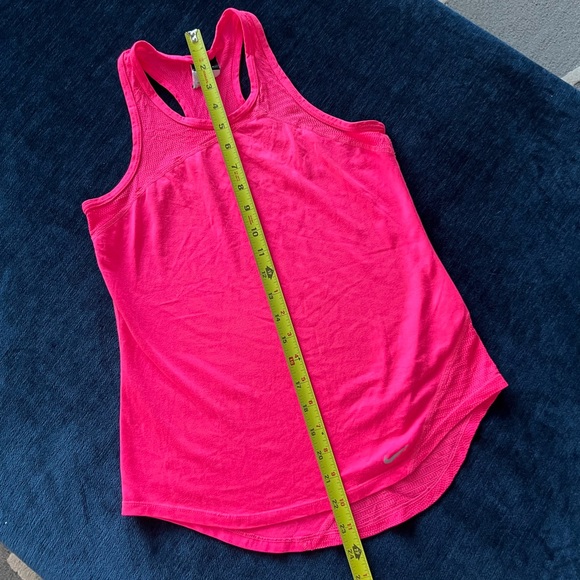 Women’s Nike Dri-Fit Racerback Bright Pink Tank Size Small - Picture 9 of 13